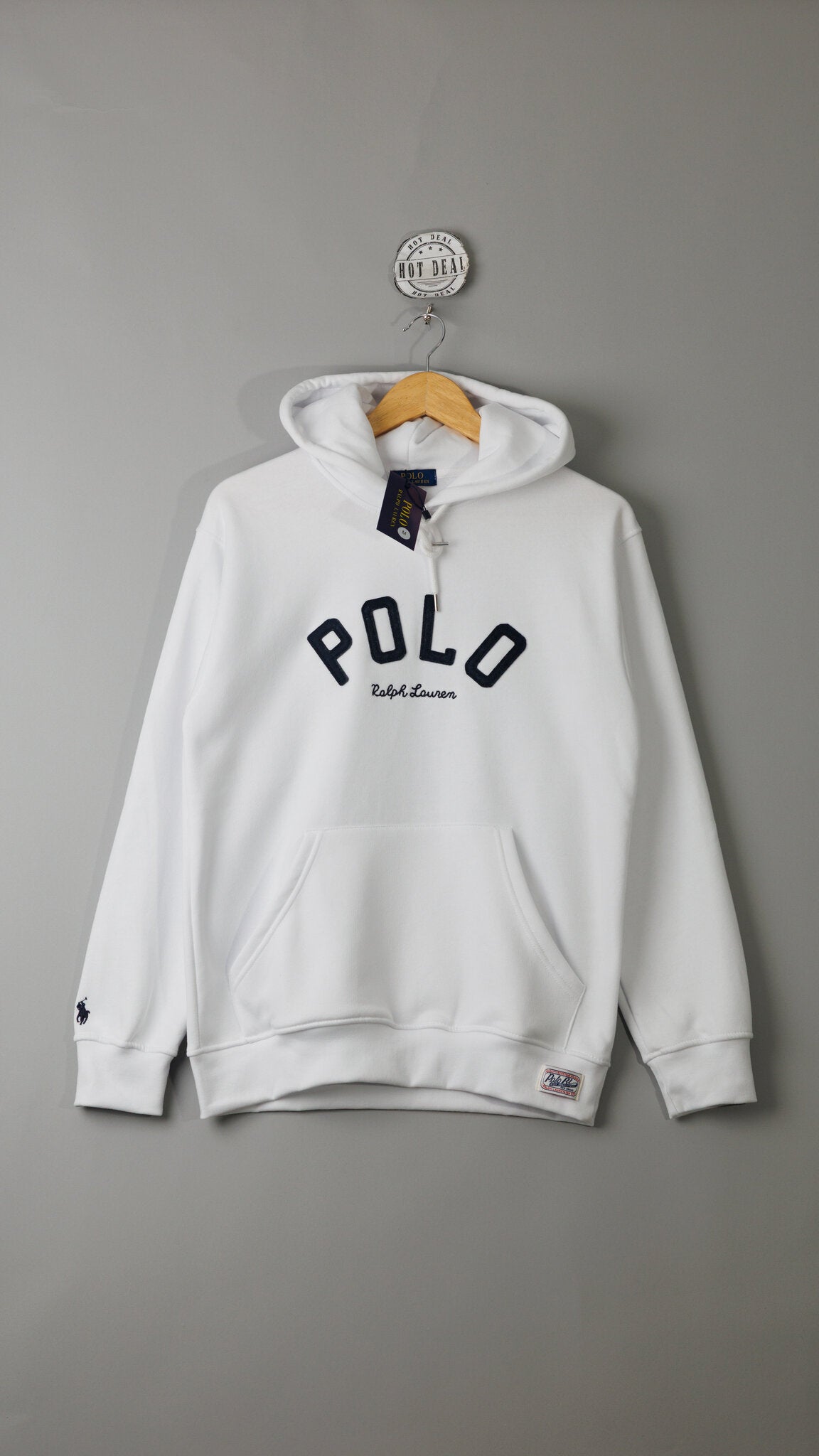 Hoodie RL Novo Branco