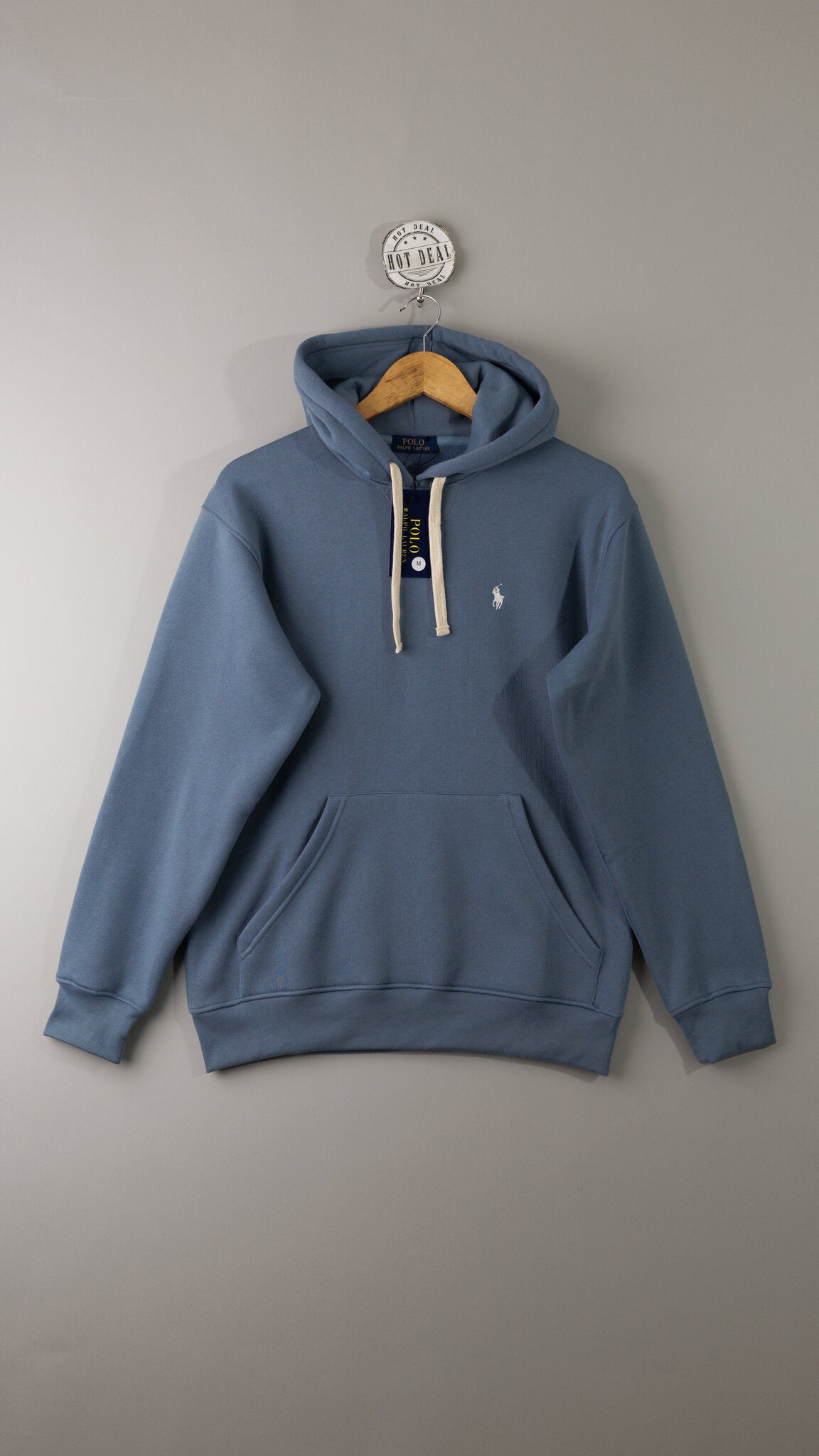 Hoodie RL Azul Novo