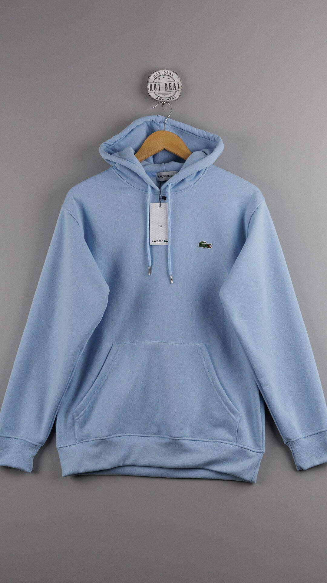 Hoodie Lac Azul Claro