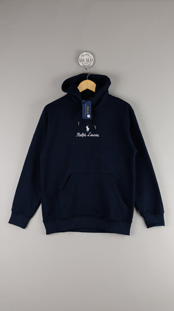 Hoodie RL Bordado Centro Marinho