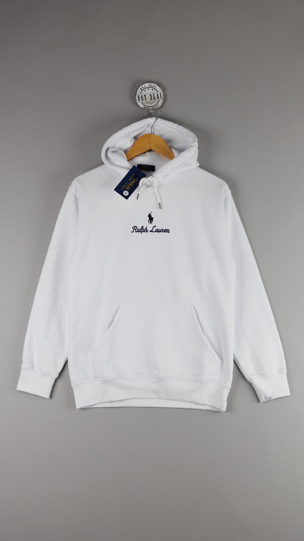 Hoodie RL Bordado Centro Branco
