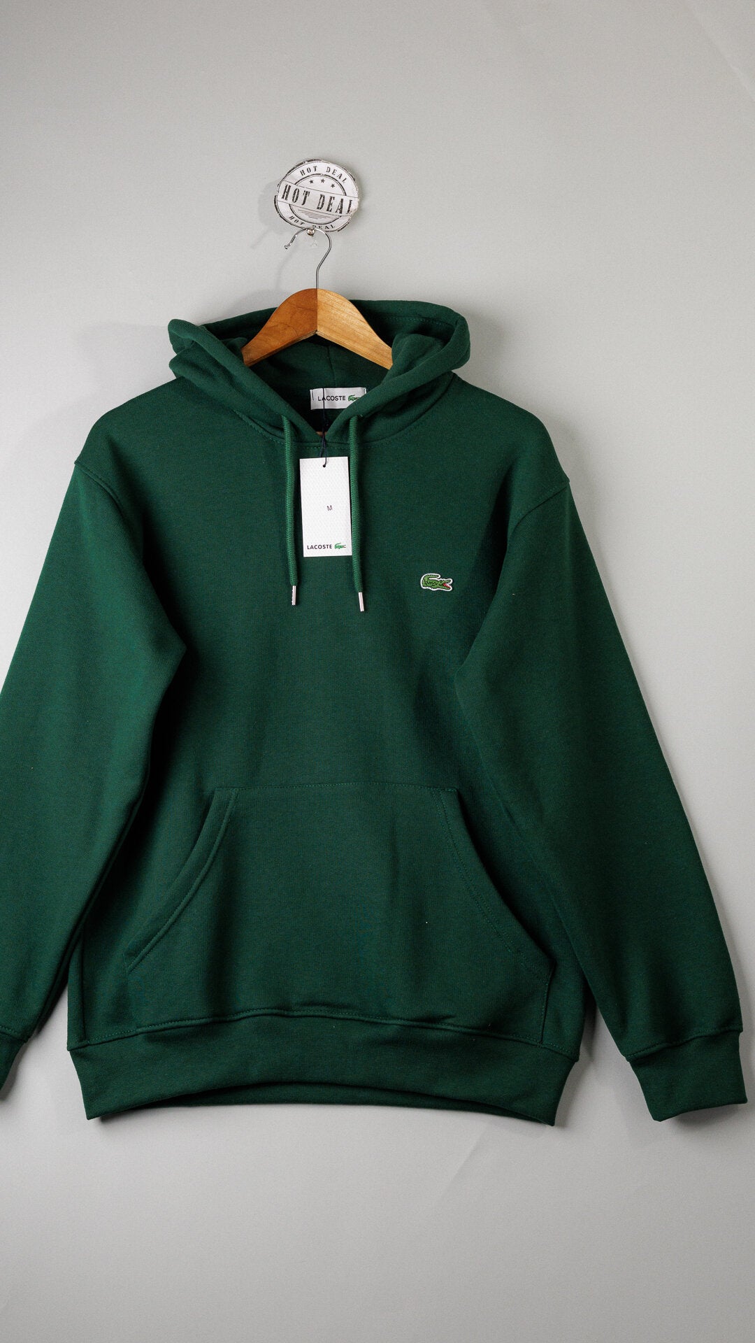 Hoodie Lac Verde Escuro