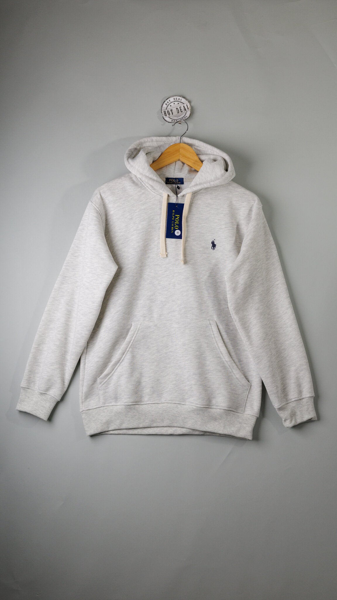 Hoodie RL Cinzento