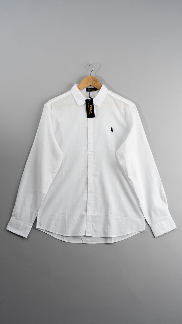 Camisa Linho RL Branca