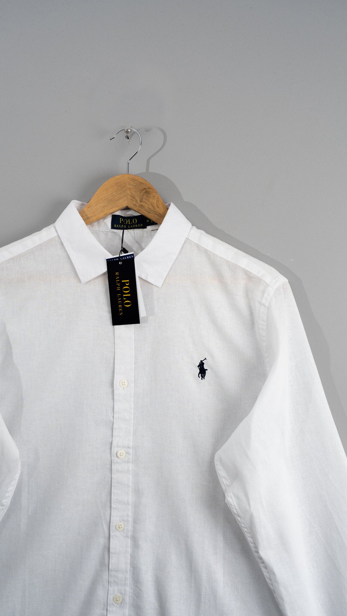 Camisa Linho RL Branca
