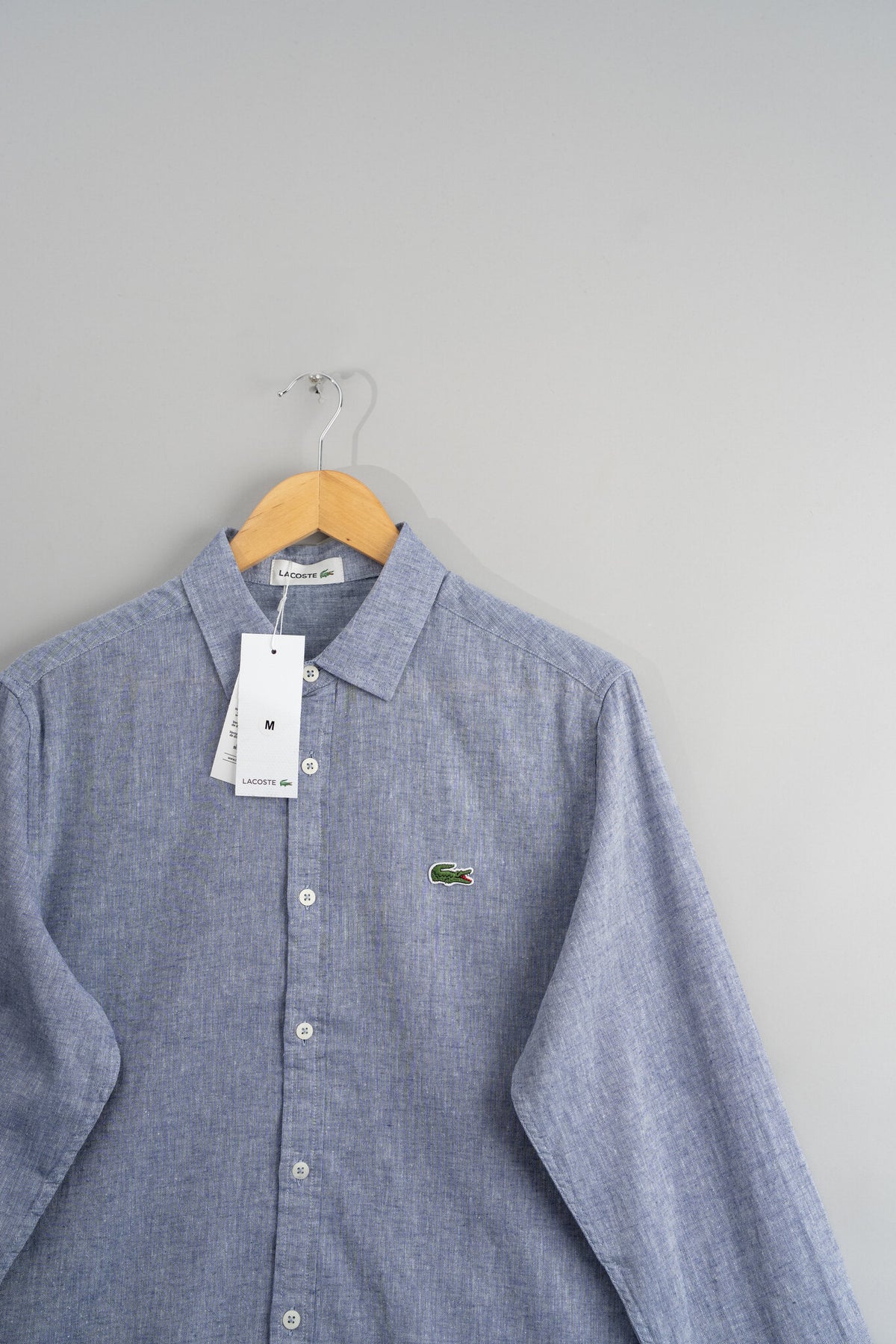 Camisa Linho Lac Azul