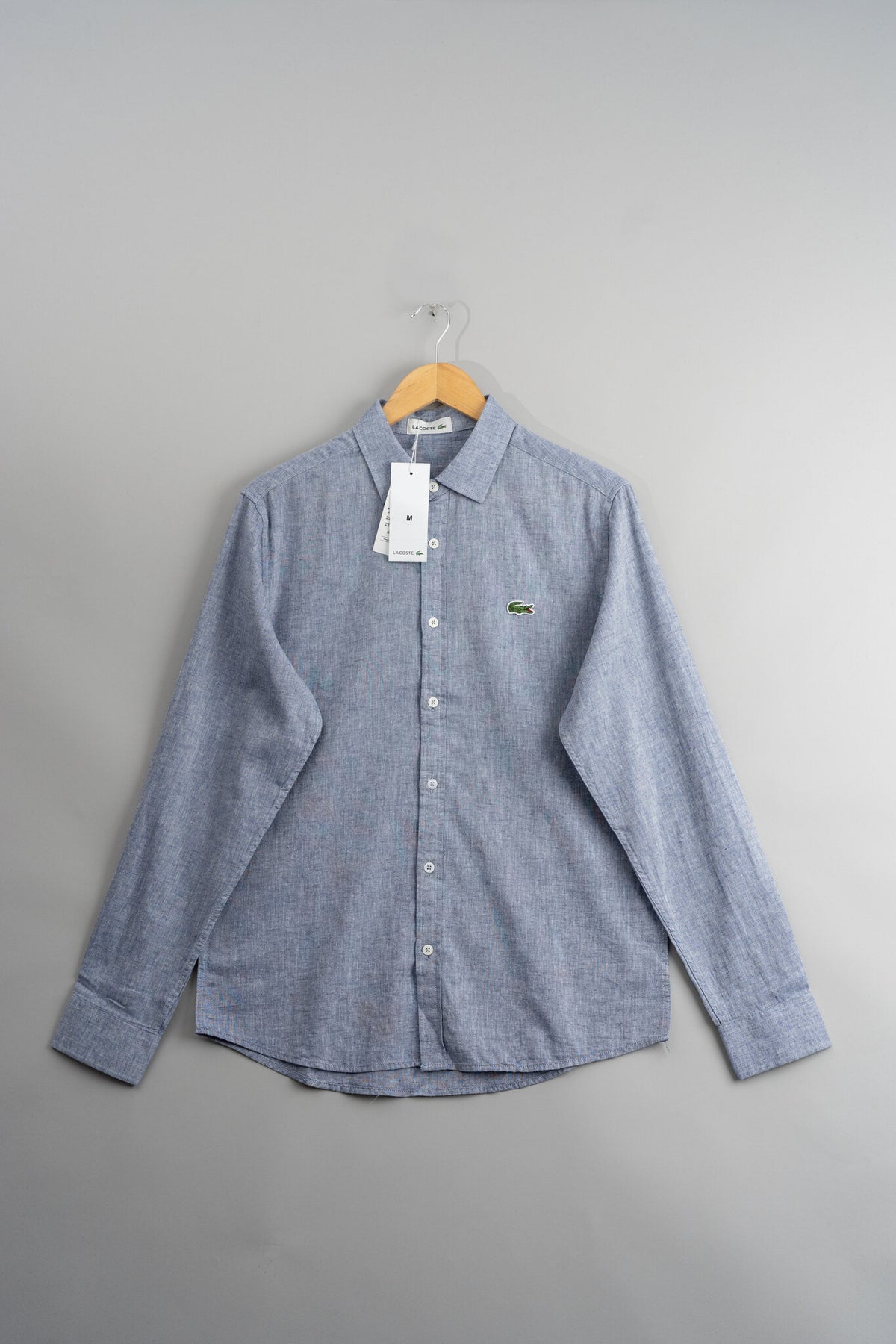 Camisa Linho Lac Azul