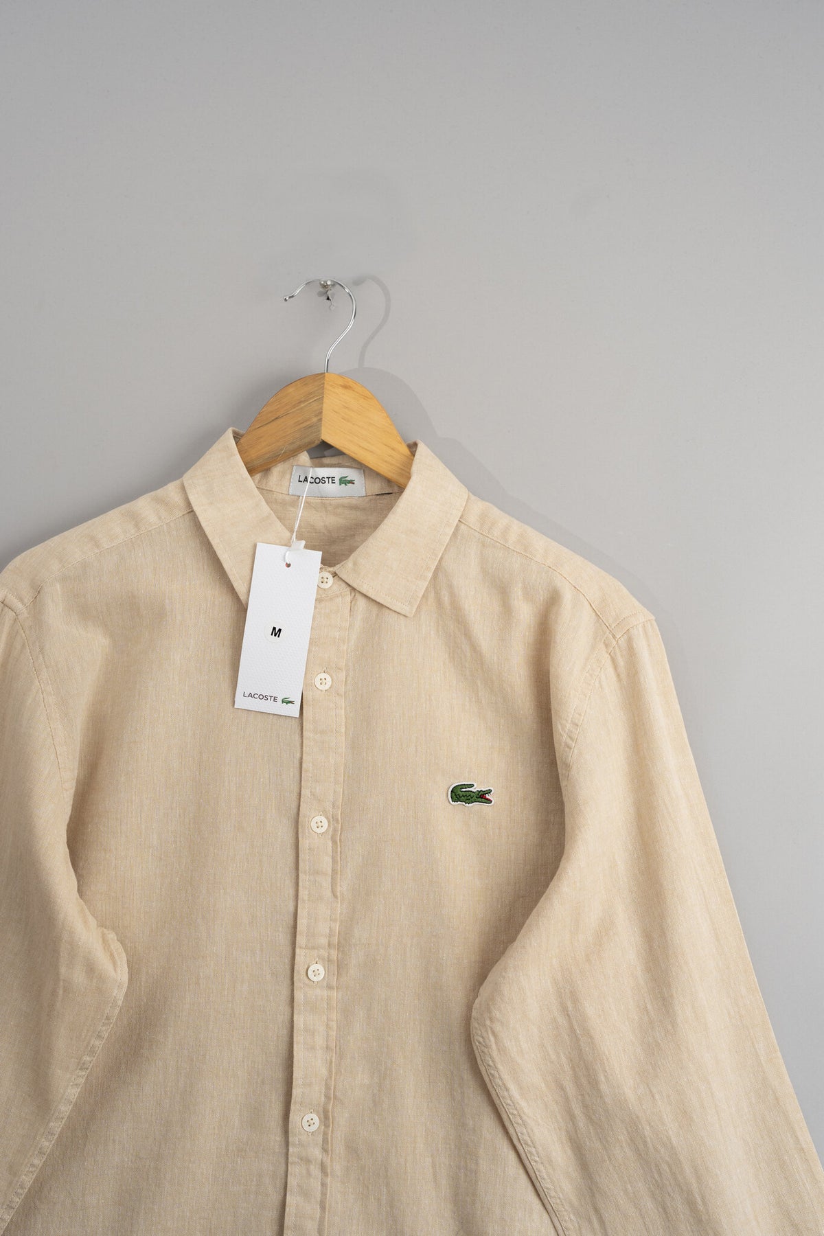 Camisa Linho Lac Bege