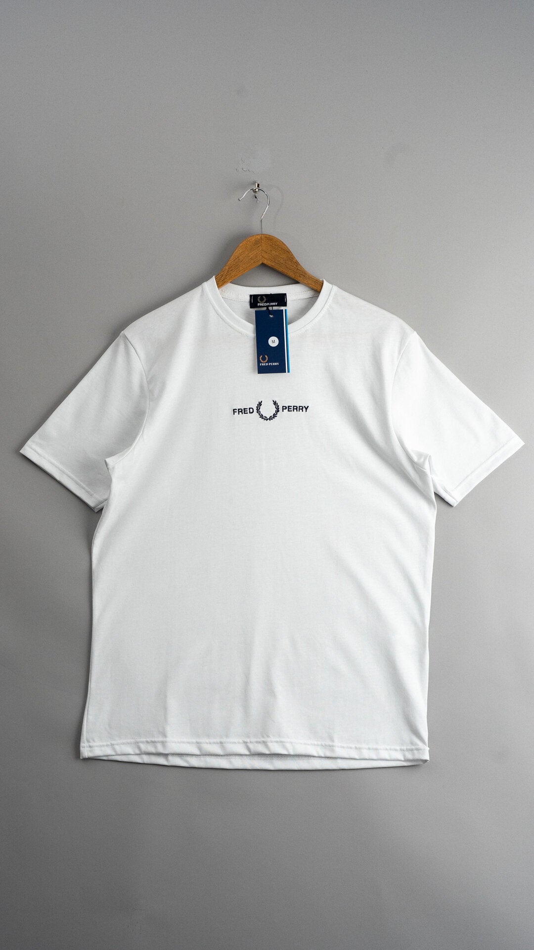 T-Shirt FP Bordado Grande Branca