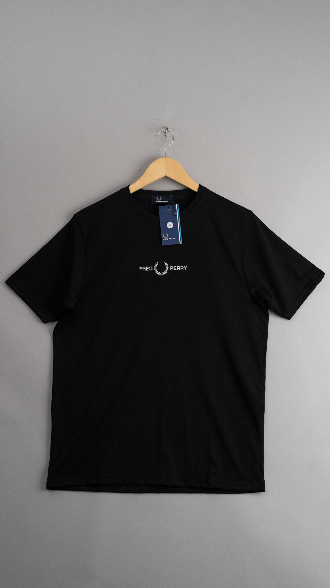 T-Shirt FP Bordado Grande Preta