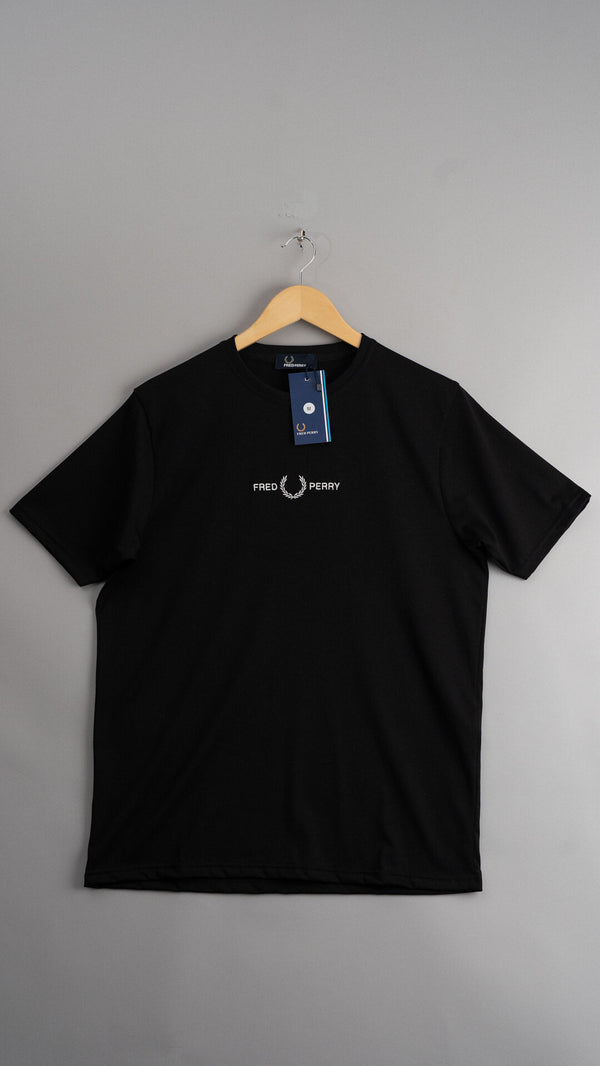 T-Shirt FP Bordado Grande Preta