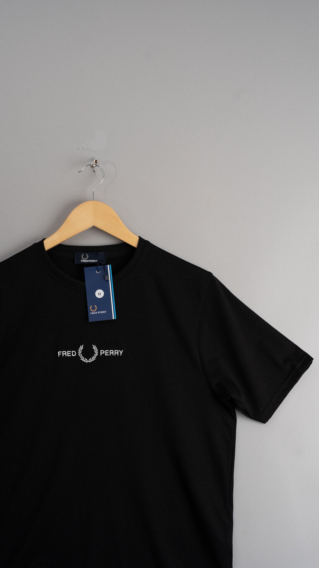 T-Shirt FP Bordado Grande Preta
